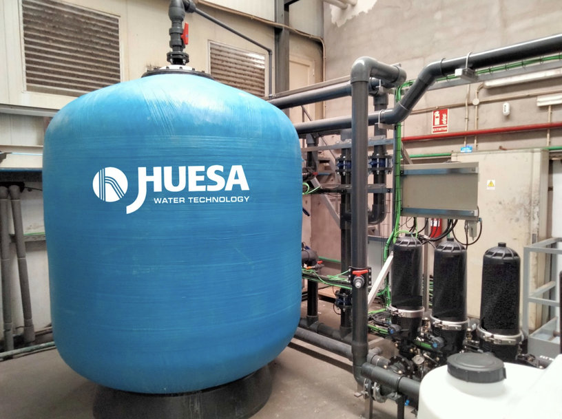 Jhuesa completes an industrial water supply plant using reverse osmosis in the personal hygiene sector